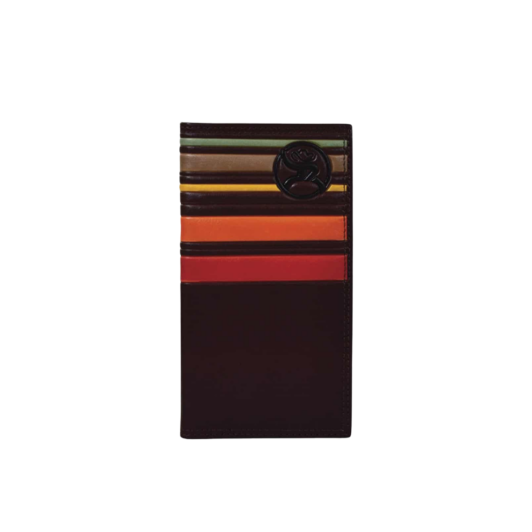 Hooey Women's Roughy Sunset Stripe Rodeo Multicolor Wallet