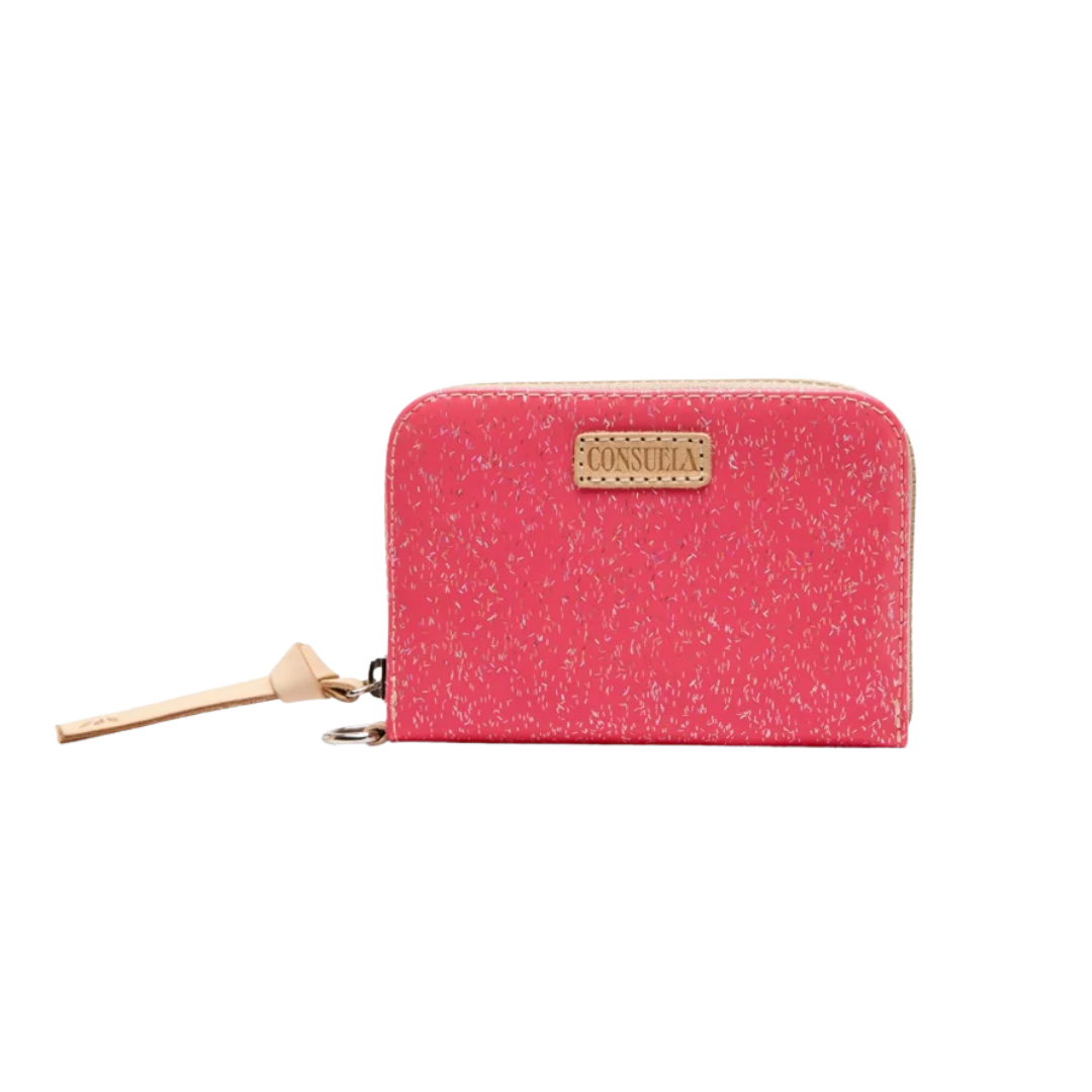 Consuela Women's Zippy Bae Pink Wallet