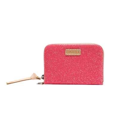Consuela Women's Zippy Bae Pink Wallet