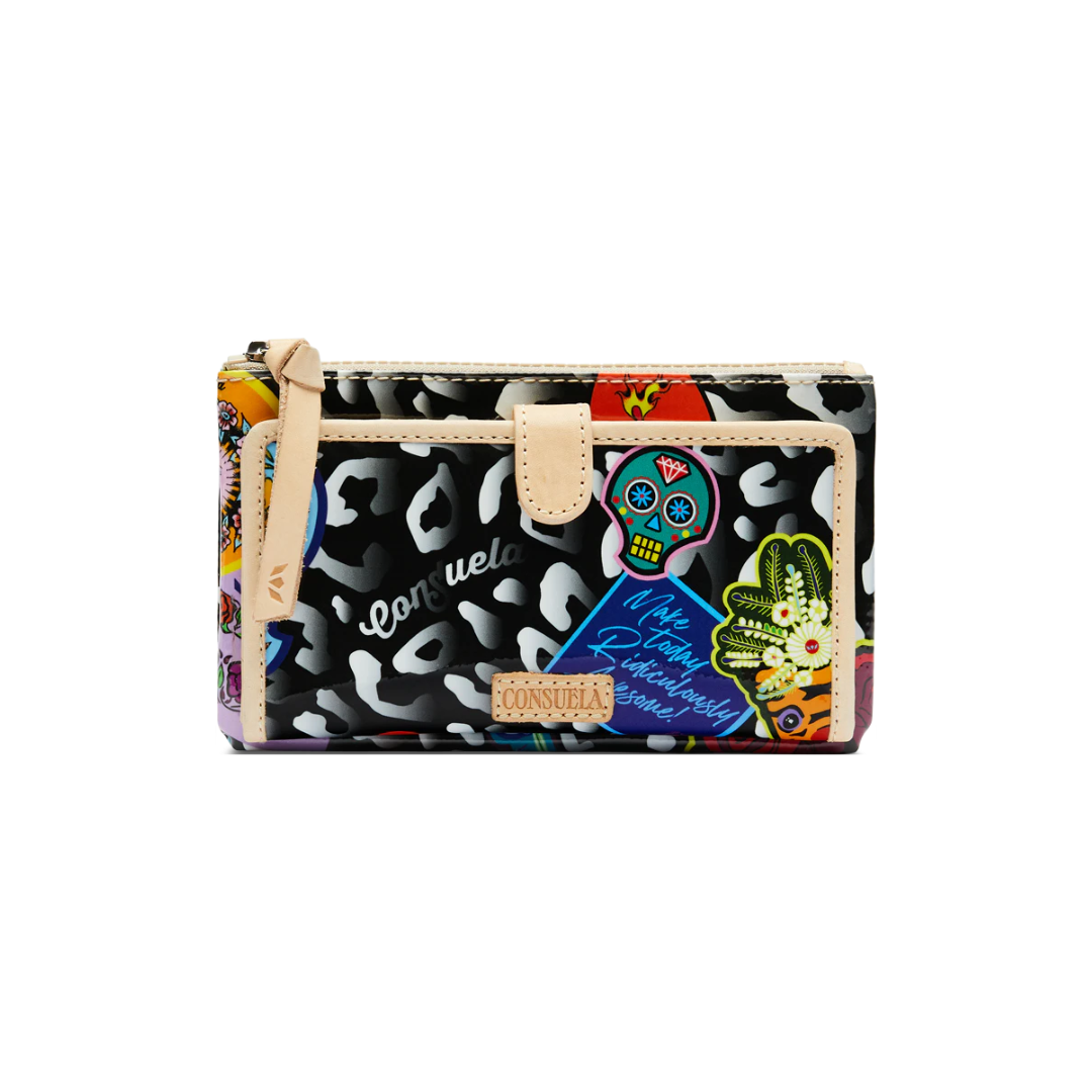 Consuela Women's Zoe Slim Multicolor Wallet