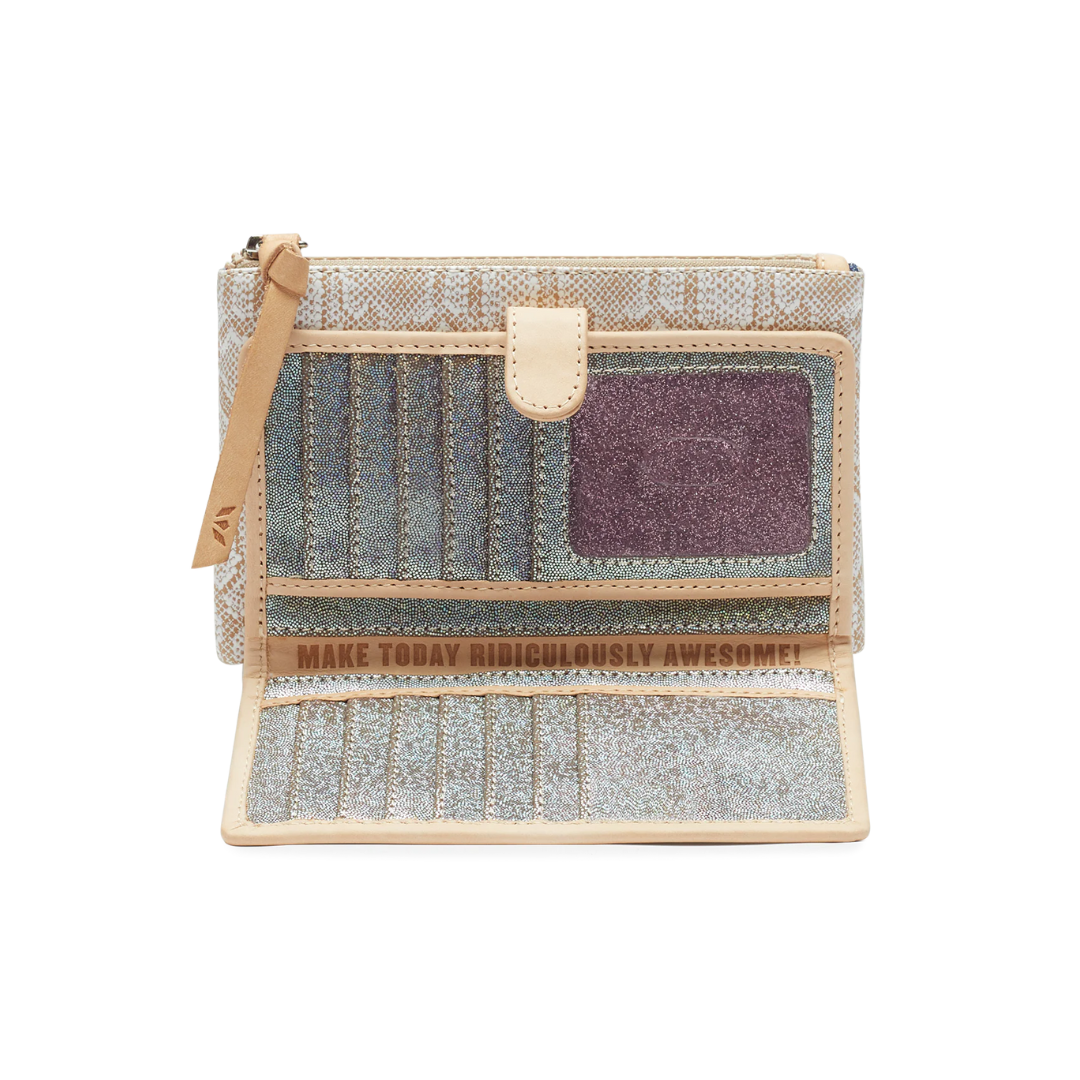 Consuela Women's Clay Slim Light Brown Wallet
