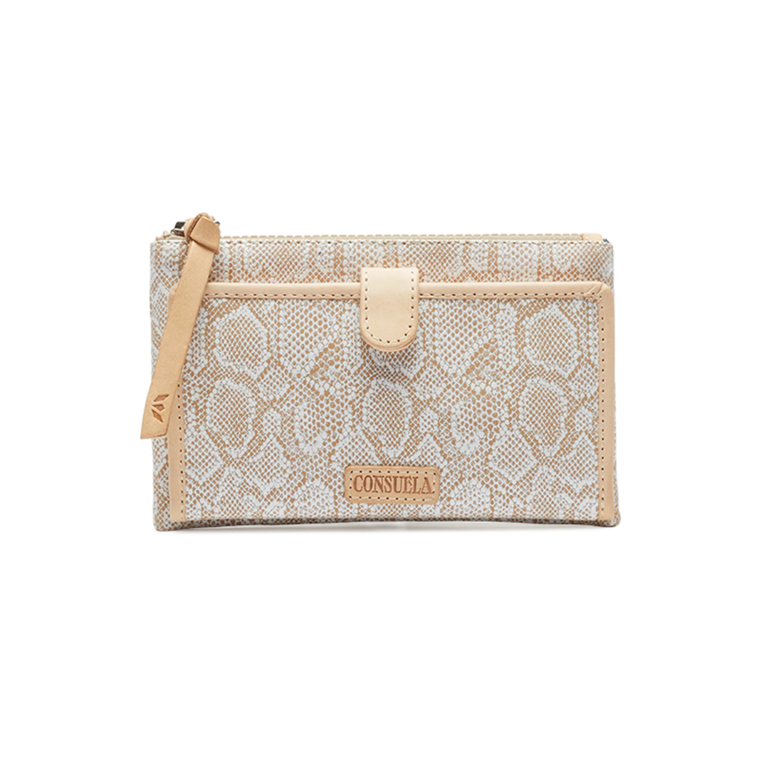 Consuela Women's Clay Slim Light Brown Wallet