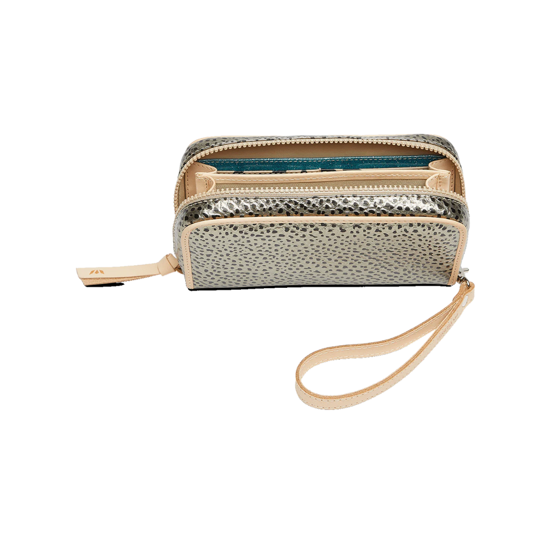 Tommy Women's Wristlet Grey Wallet