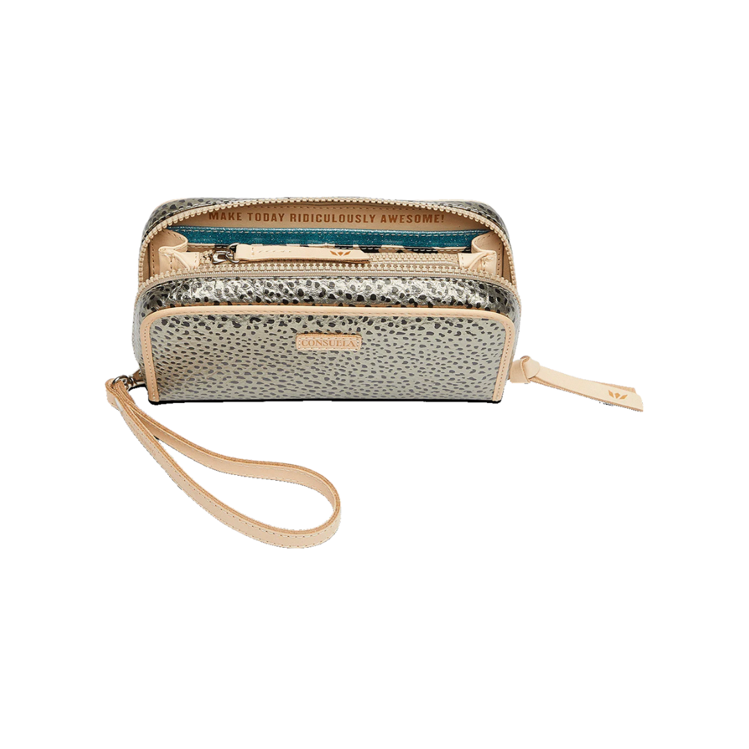 Tommy Women's Wristlet Grey Wallet