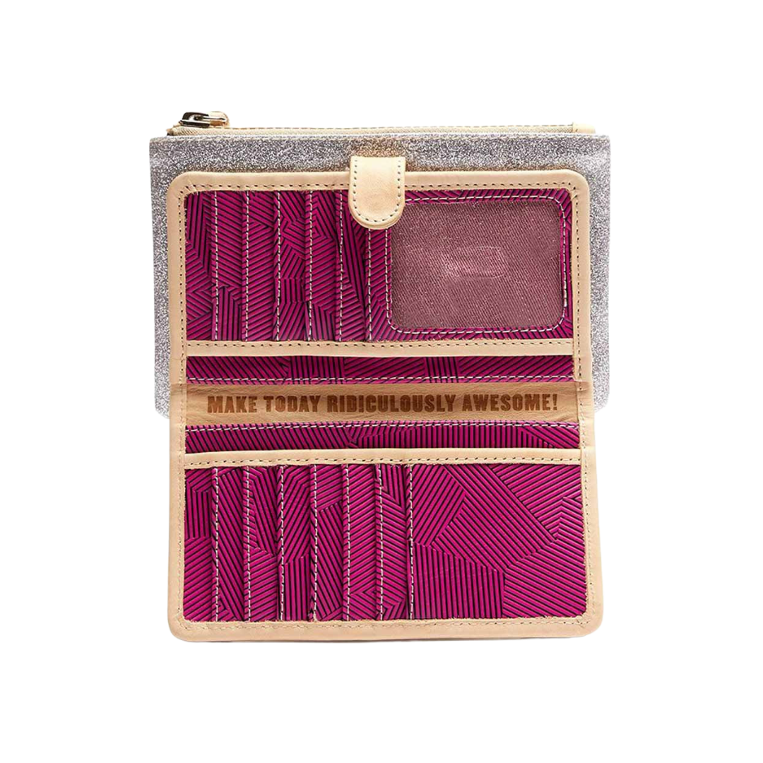Consuela Women's Violet Slim Wallet