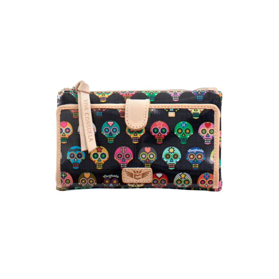 Consuela Women's Tiny Slim Multicolor Wallet