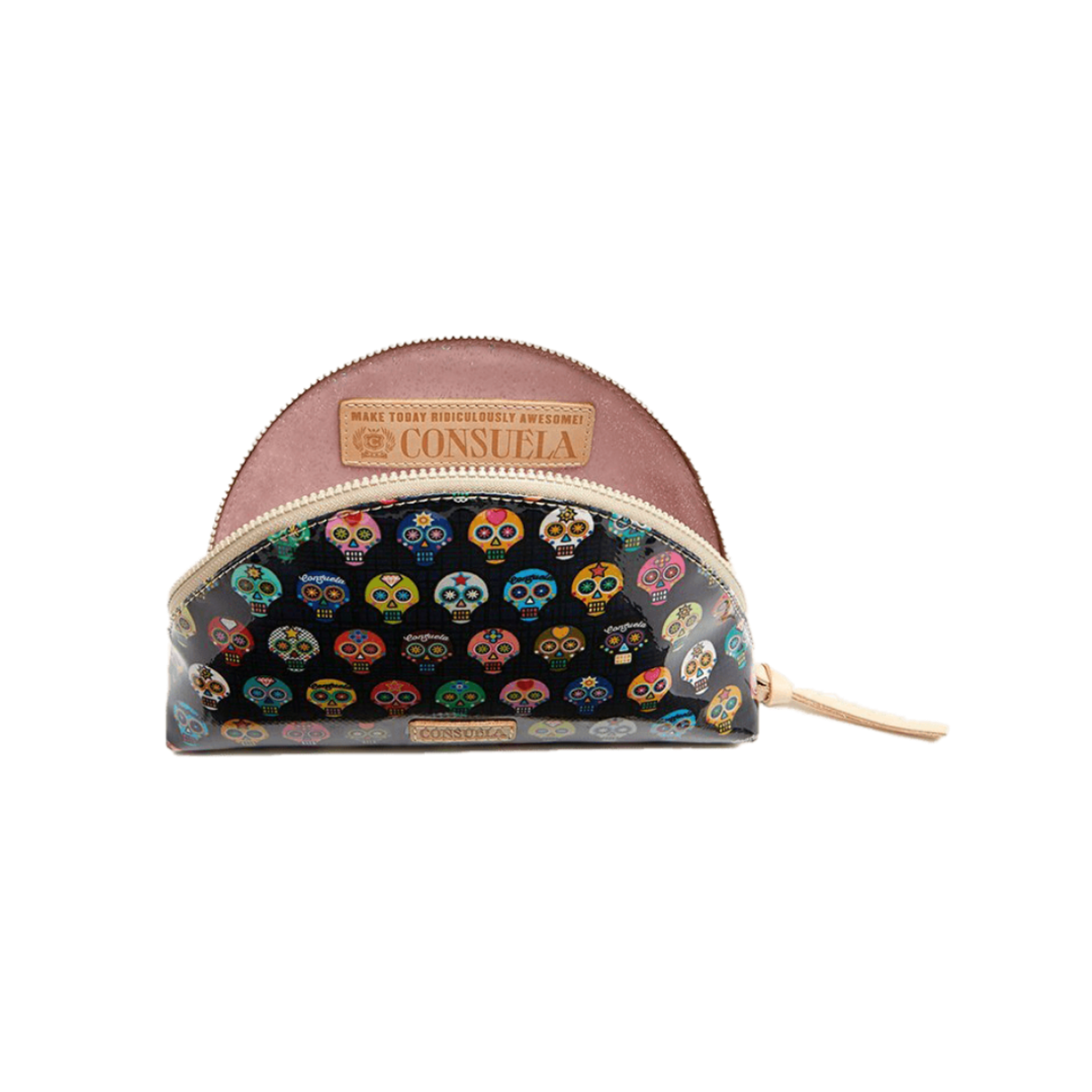 Consuela Women's Tiny Large Cosmetic Multicolor Case