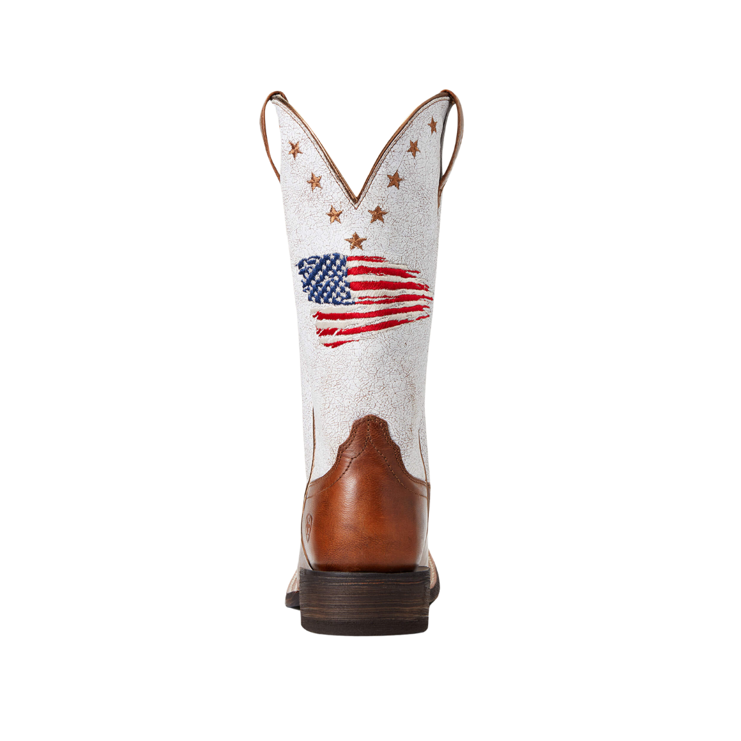 Ariat Women's Circuit Patriot Saddle Up Square Brown Boots