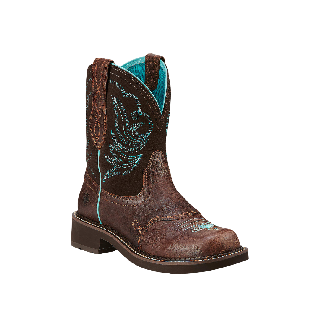 Ariat Women's Fatbaby Heritage Dapper Royal Chocolate Boots