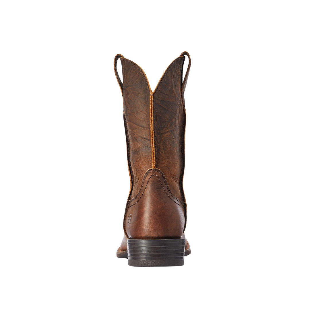 Authentic Western Style Ariat Men's Sport Rambler Boot in Bartop Brown