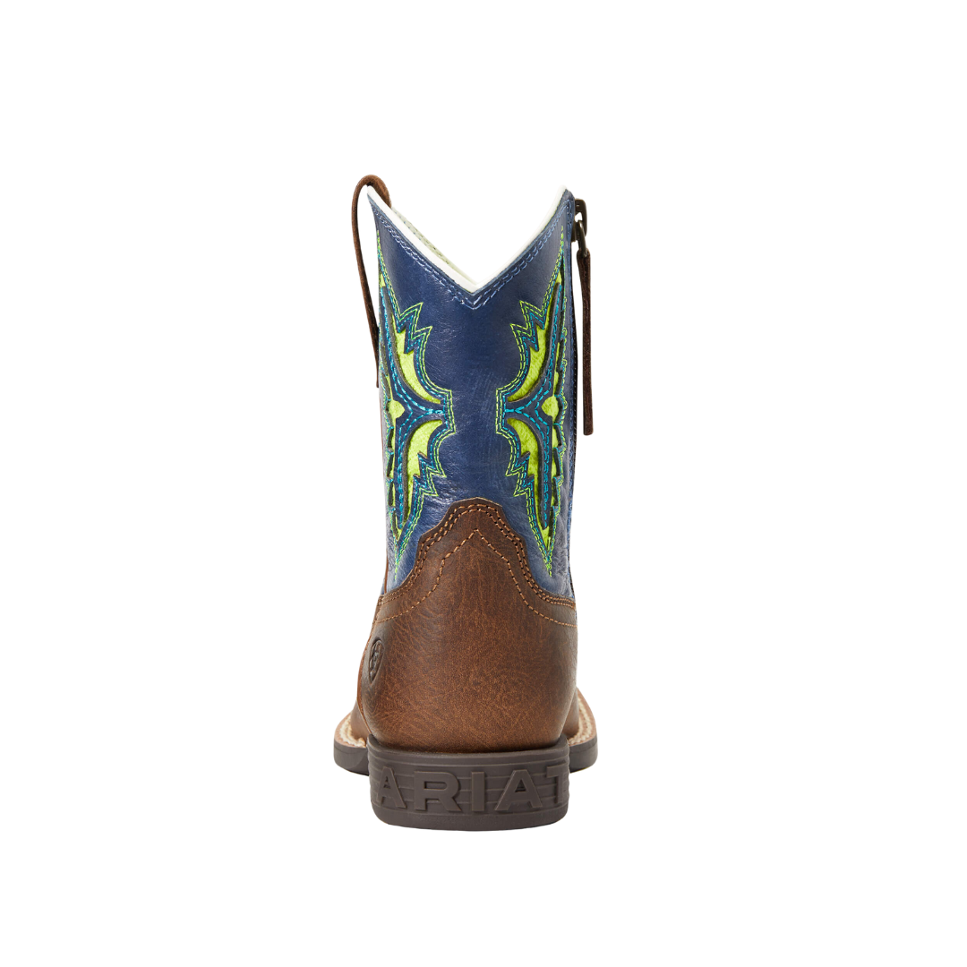 Ariat Toddler Boy's Koel Venttek Zip Up Rowdy Boots