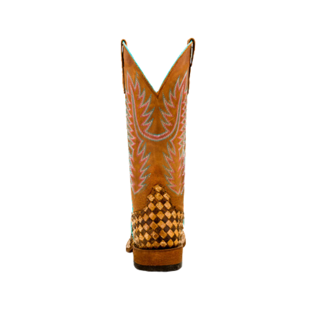 Macie Bean Women's Honey Leather Unbeweavable Fashion Boot