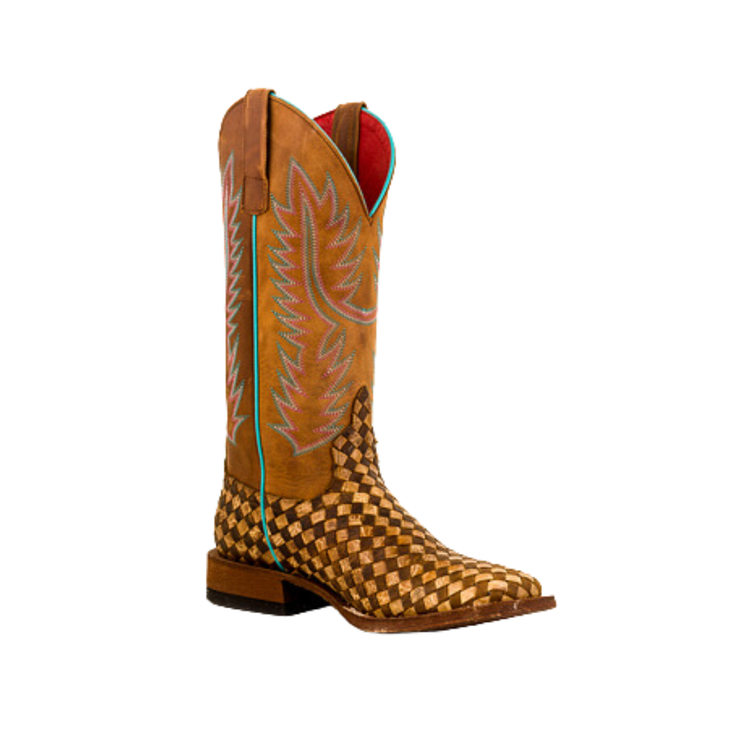 Macie Bean Women's Honey Leather Unbeweavable Fashion Boot