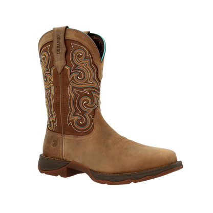 Premium Lady Rebel Work Boots Durango Composite Toe Western Style