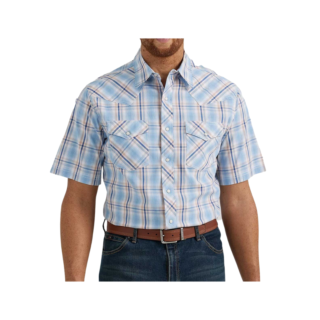 Wrangler Men's 20X Competition Advanced Comfort Short Sleeve Shirt