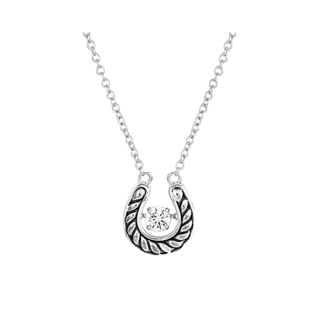 Montana Women's Lucky Dancing Crystal Necklace