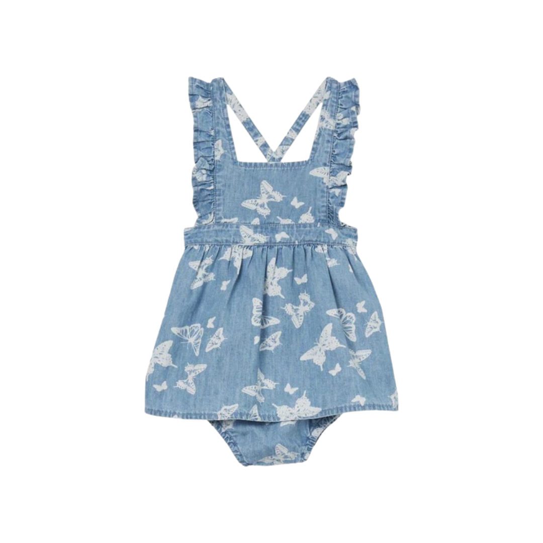Wrangler Baby Girl's Blue Dress