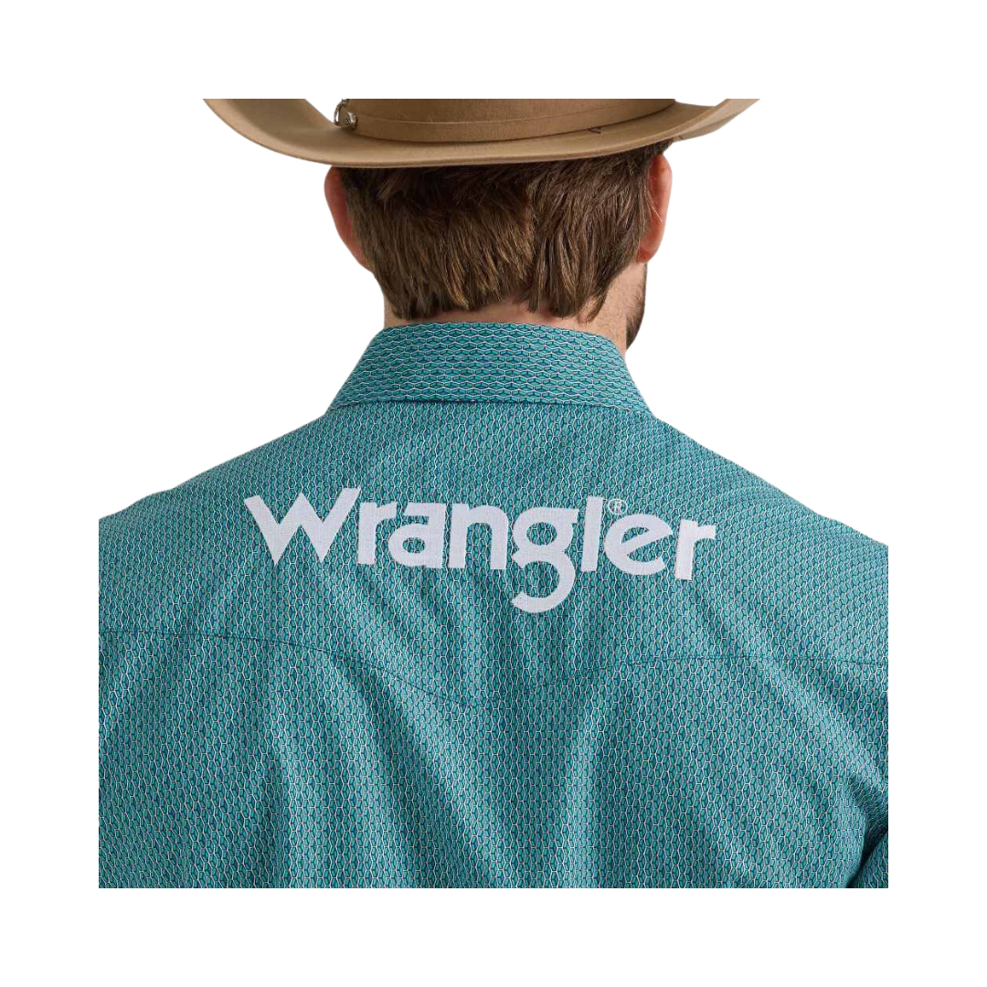 Wrangler Men's Long Sleeve Logo Shirt