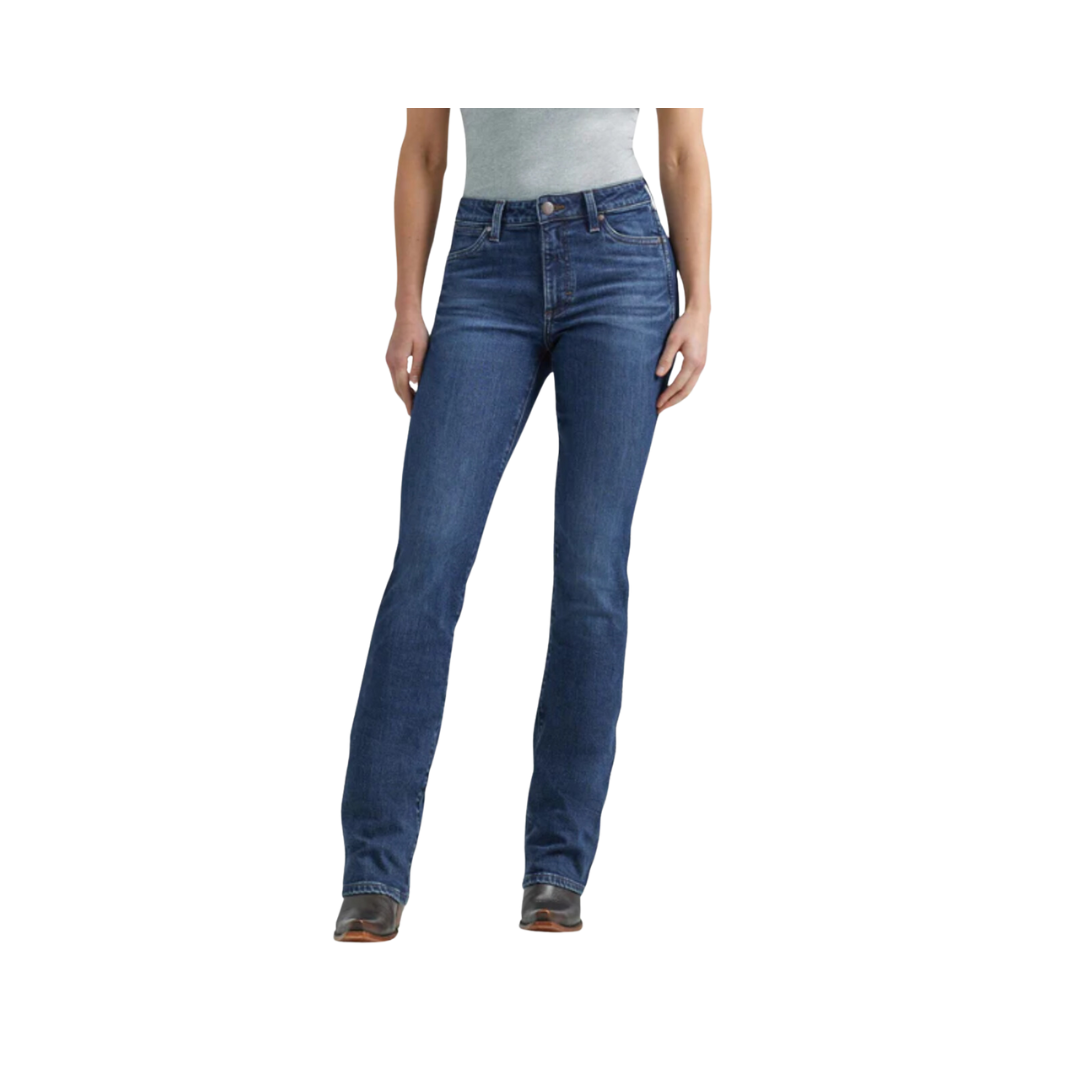 Wrangler Retro Ladies HR Bailey Isle Boot Cut Jeans