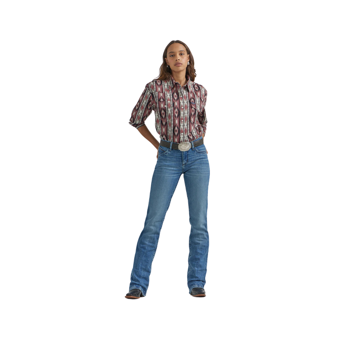 Wrangler Women's Vintage Snap Front Shirt
