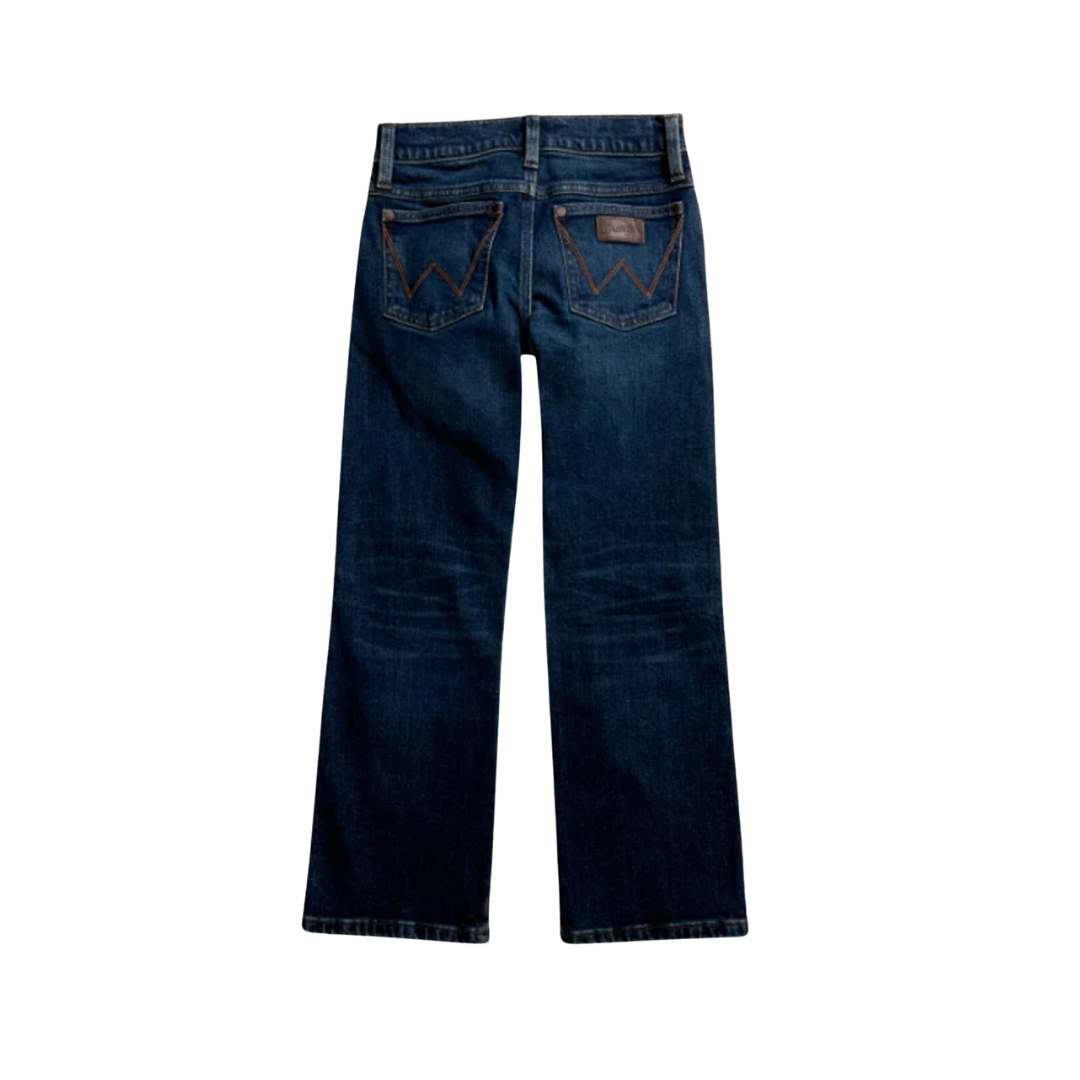 Wrangler Toddler Boy's Relaxed Boot Cut Blue Jeans