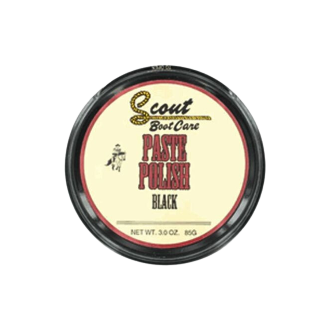 M&F Unisex Scout Boot Black Paste Polish