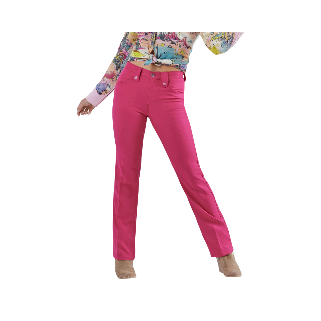 Wrangler  Women's  x Barbie Wrancher Pink Jeans