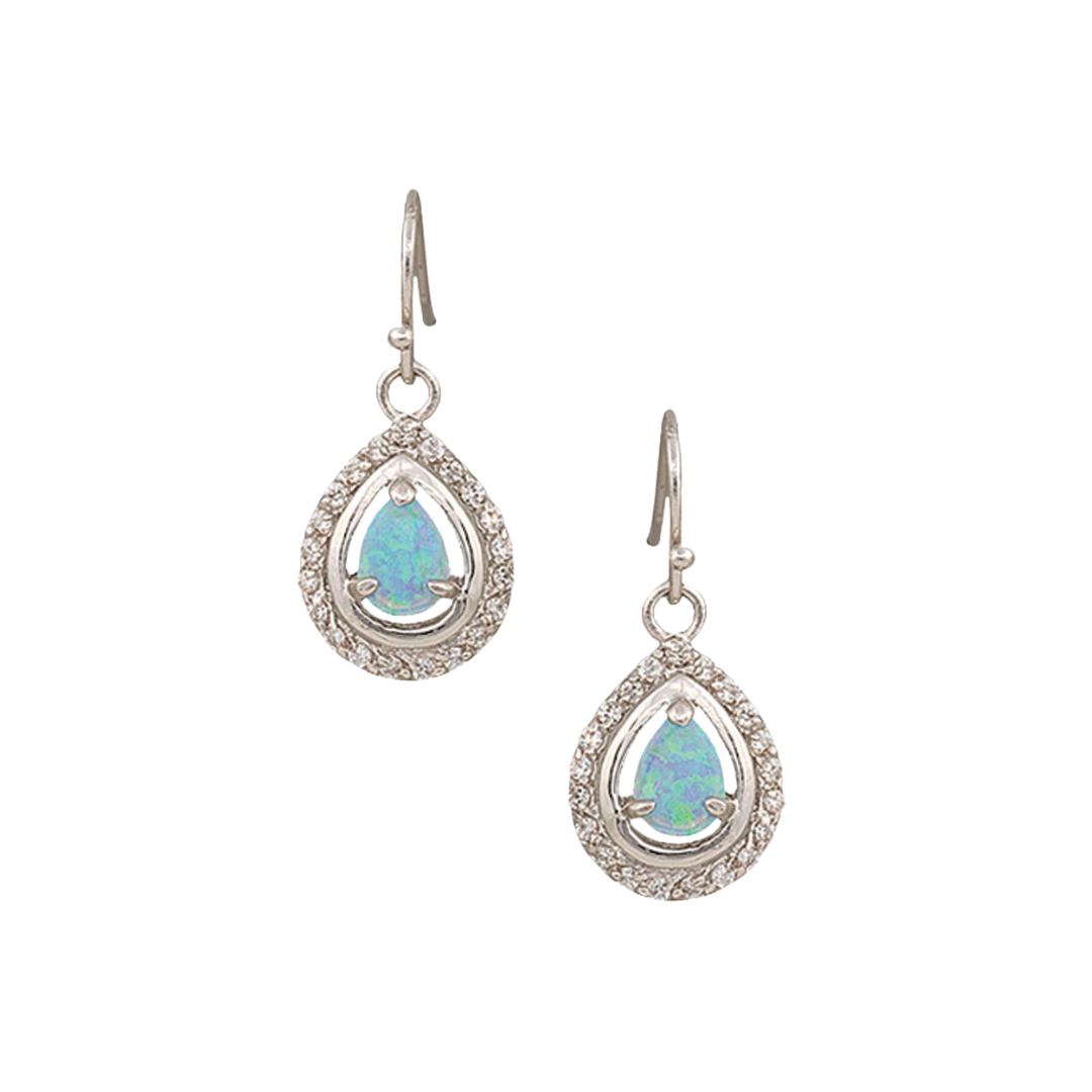 Montana Women's River Lights on Ice Teardrop Earrings