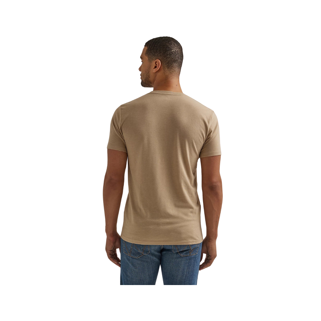 Wrangler Men's Rope Logo Trenchcoat T-Shirt