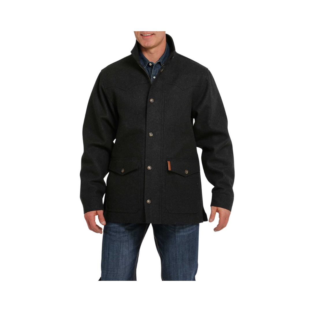 Cinch Men's Ranch Coat Charcoal