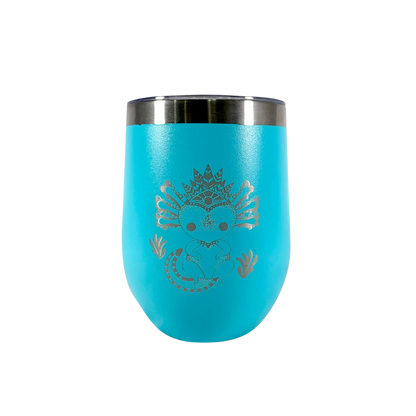 By Mexico Ajolote Iztli Azul Vaso Térmico
