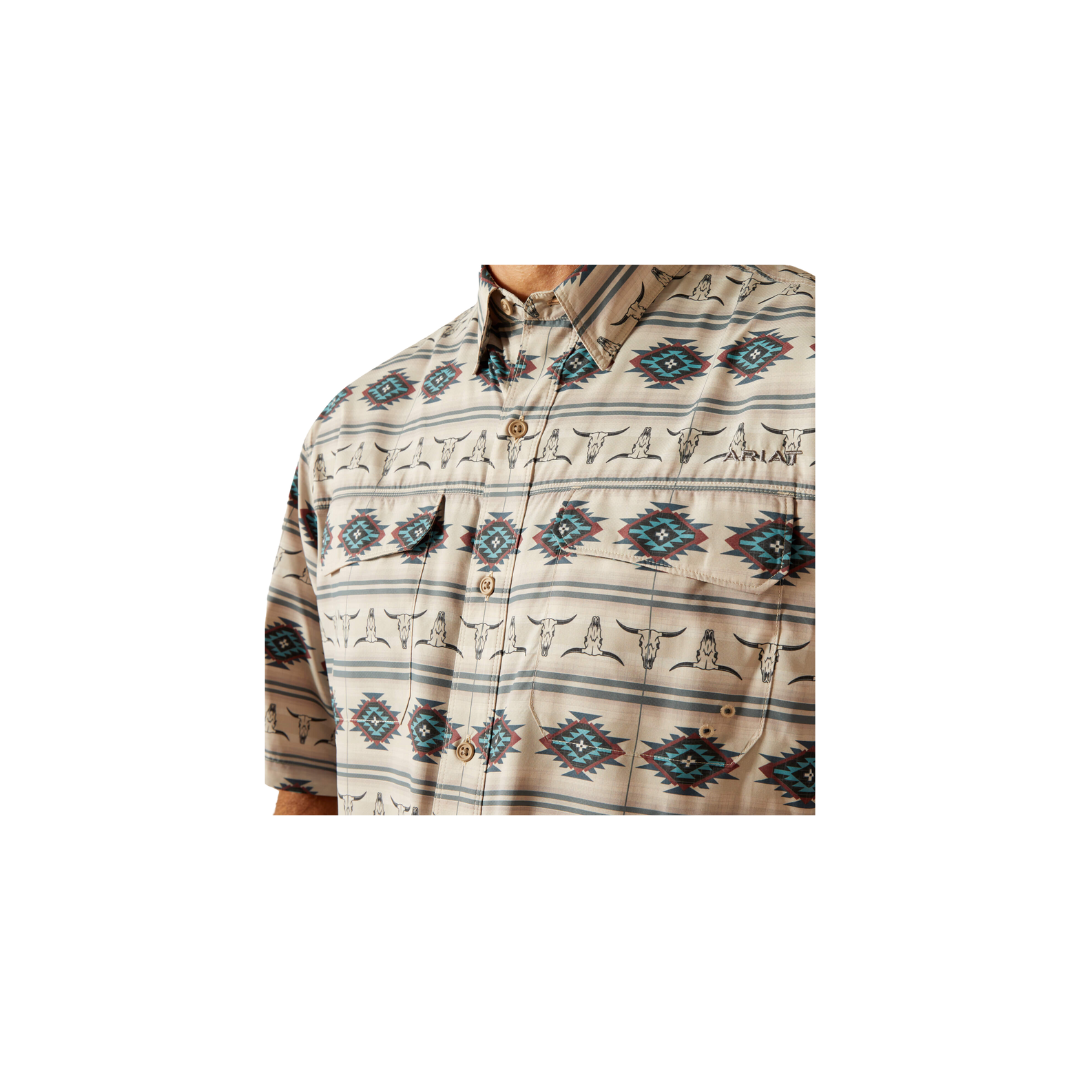 Ariat Men's Venttek Outbound Classic Fit French Oak Shirt
