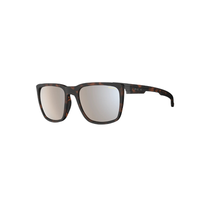 Bex Adams Unisex Tortoise Brown Brown Silver Sunglasses