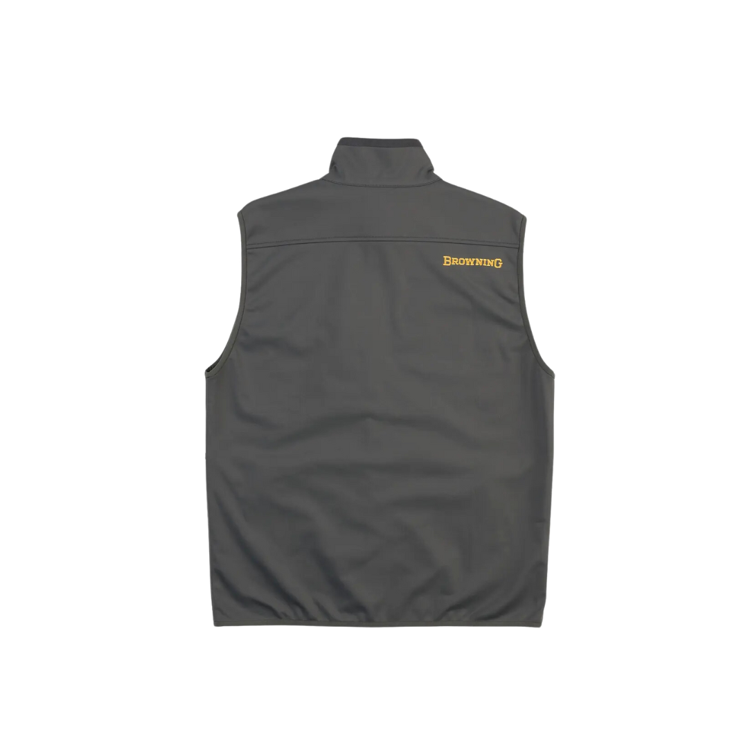 Browning Men's Soft Shell Grey Vest