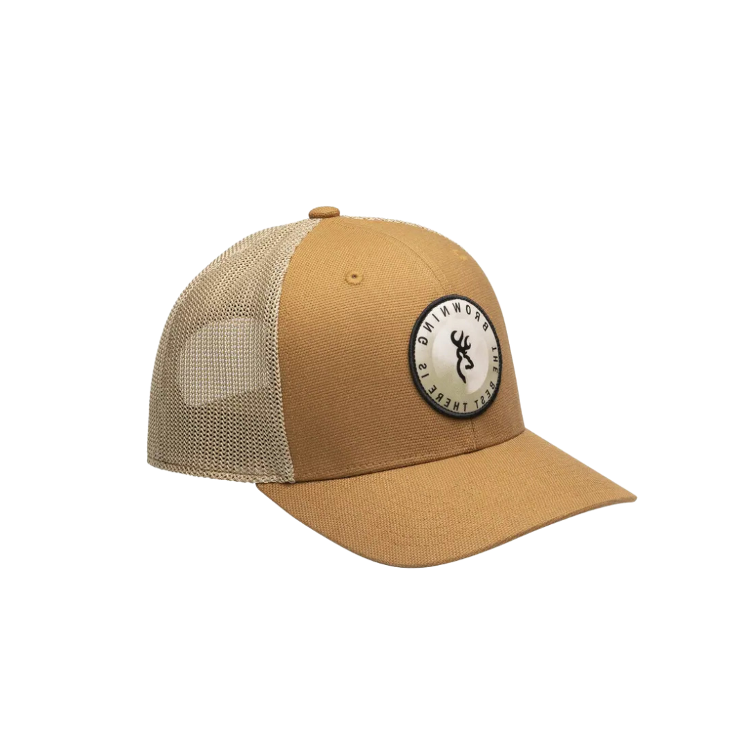 Browning Men's Fairfield Snap Back Tan Cap