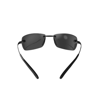 Bex Fynnland Xl Black Gray Silver Glasses