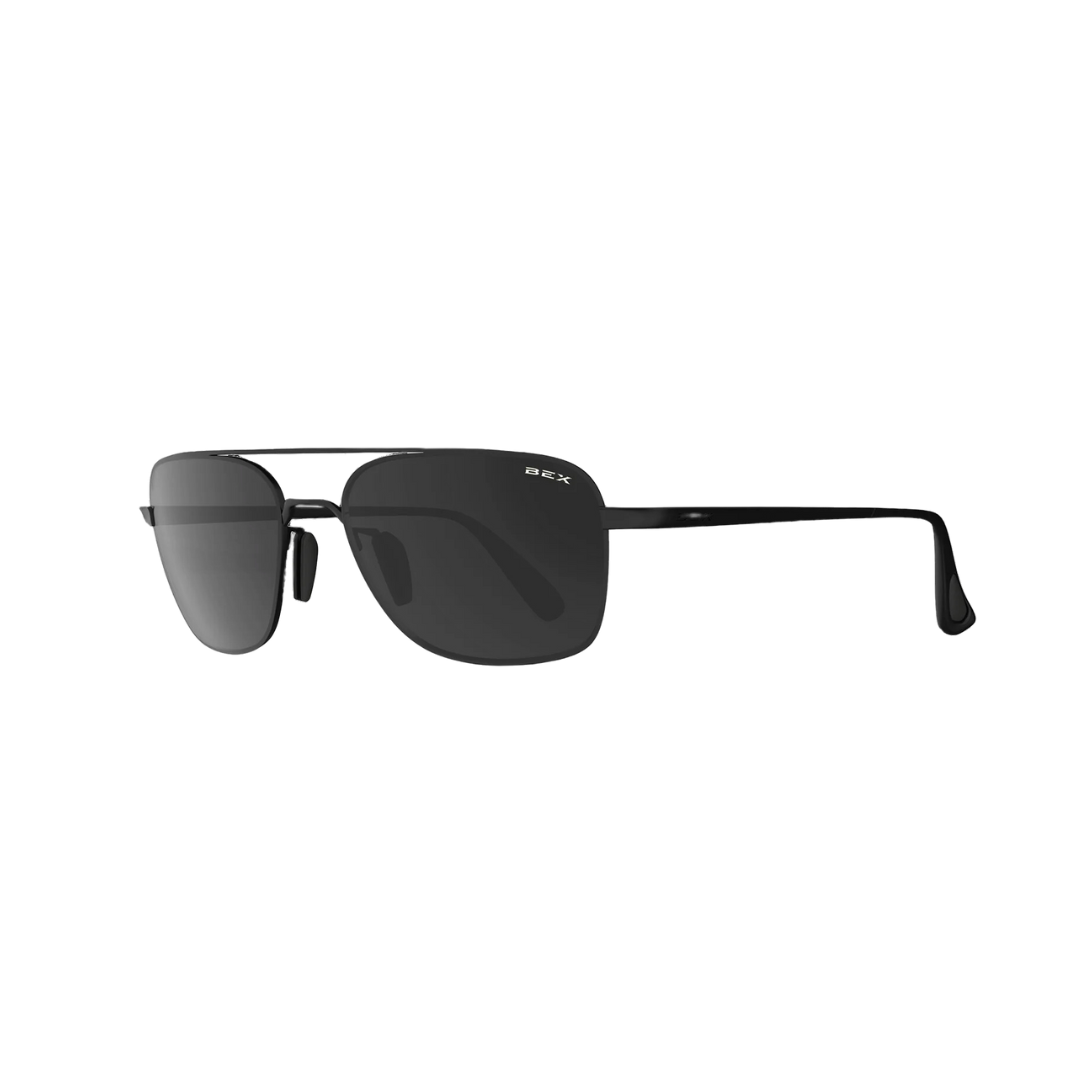 Bex Mach Matte Black Glasses