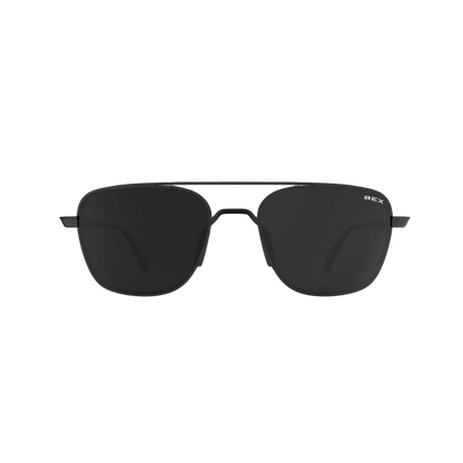 Bex Mach Matte Black Glasses