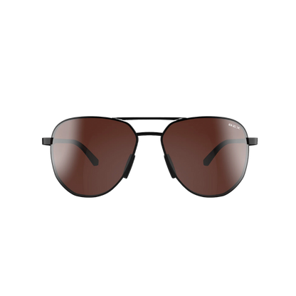 Bex Welvis Black Brown Silver Glasses