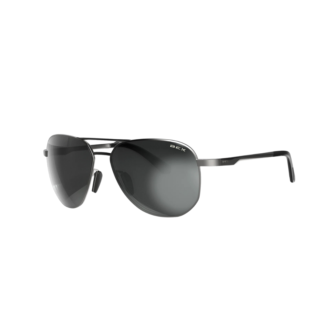 Bex Welvis Silver Gray Glasses