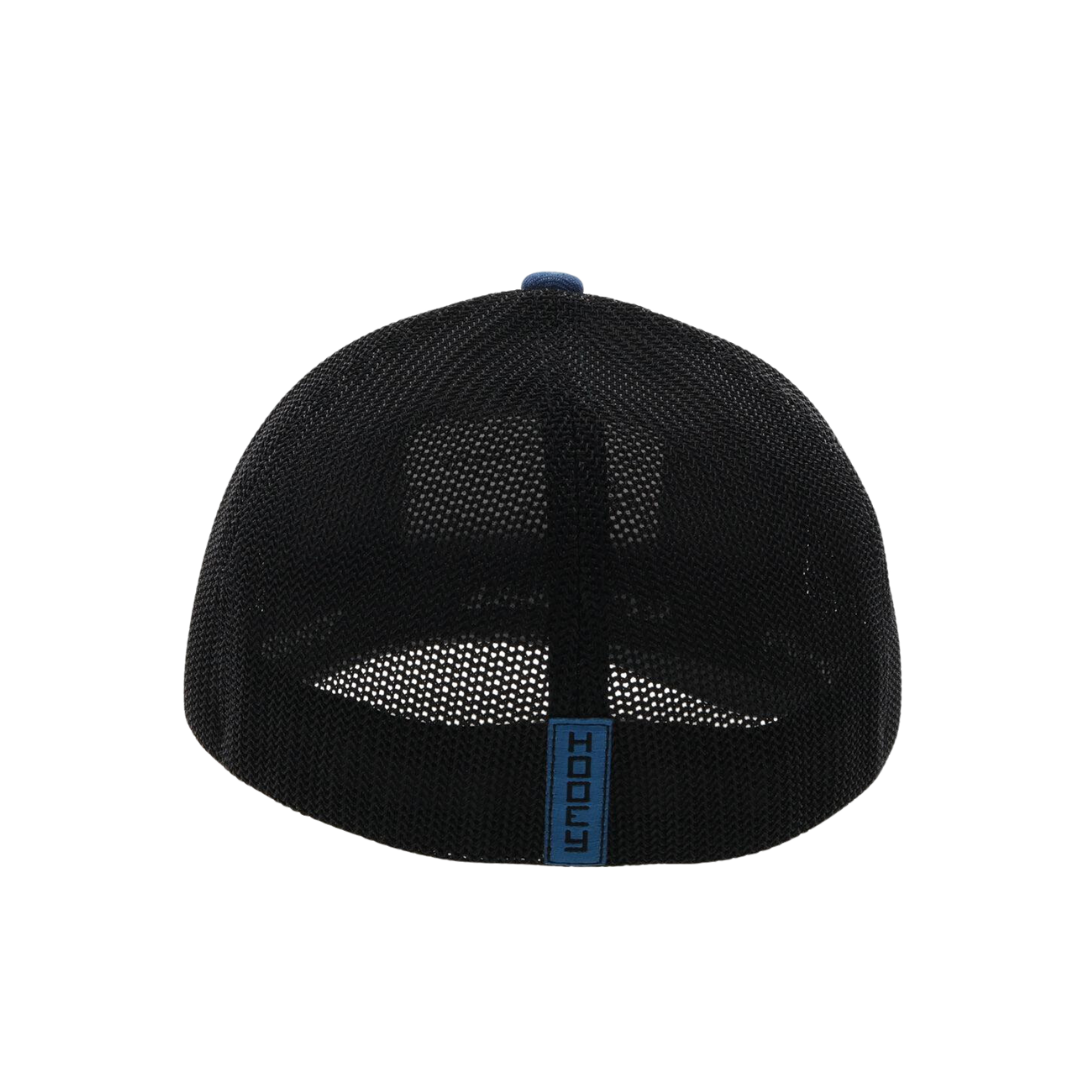Hooey Men's Liberty Roper Denim Flexfit Black Hat