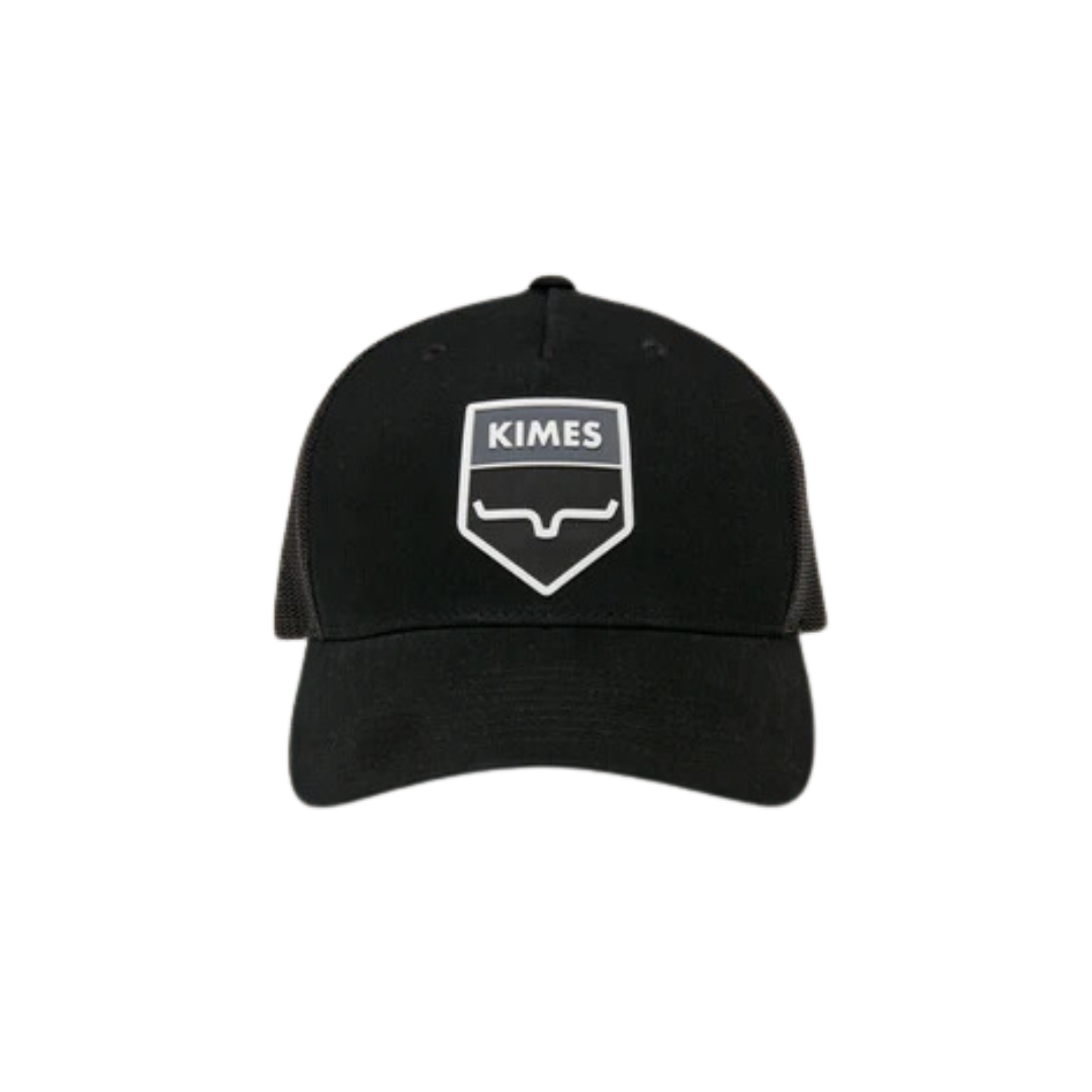 Kimes Ranch Men's Wedge Trucker Black Hat