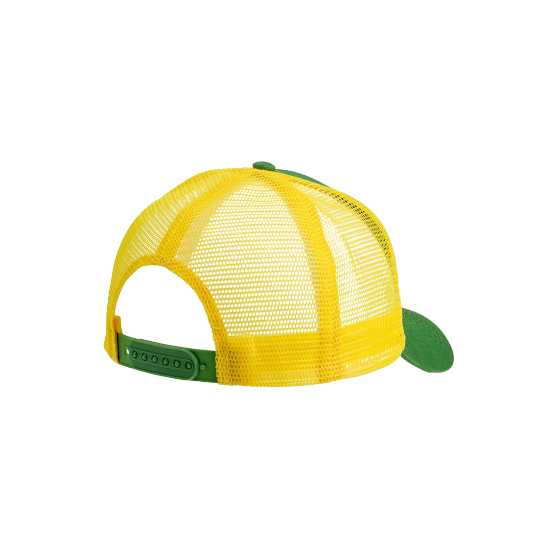 John Deere Men's Trucker Green And Yellow Cap