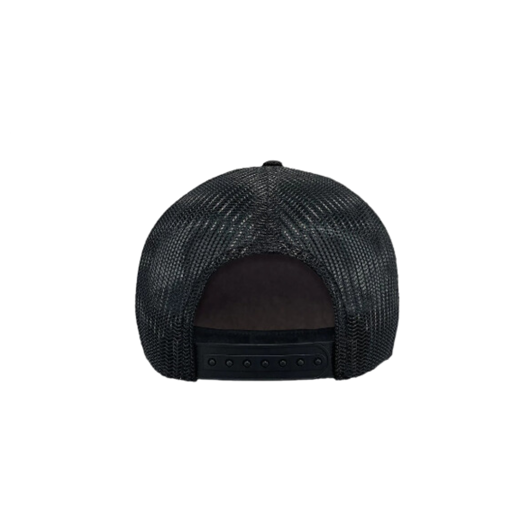 John Deere Men's Trademark Logo Trucker Black Cap