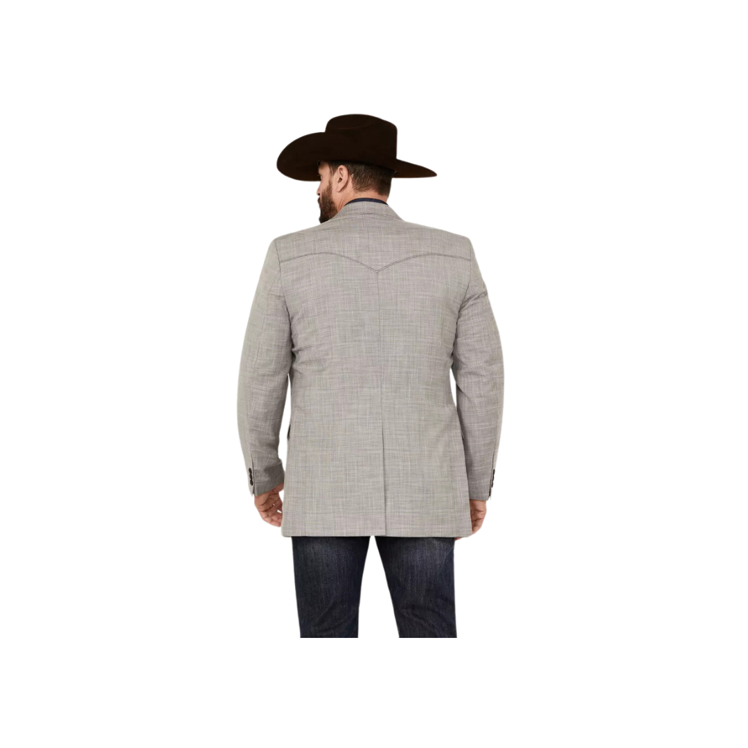 Sidran Men's Circle S Houston Sports Grey Coat