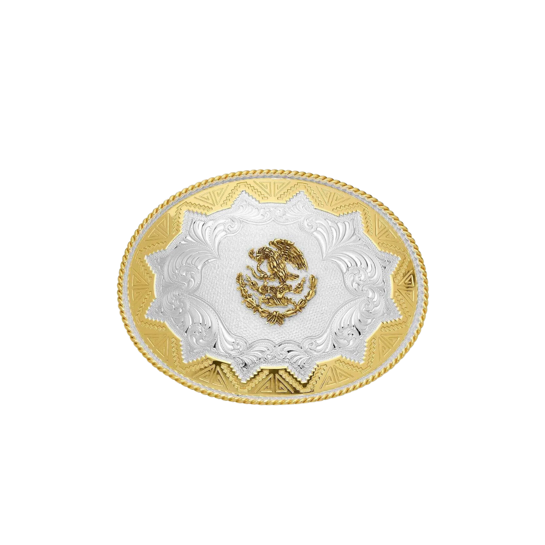 Montana Men's Southwest Sun Large Two Tone Belt Buckle