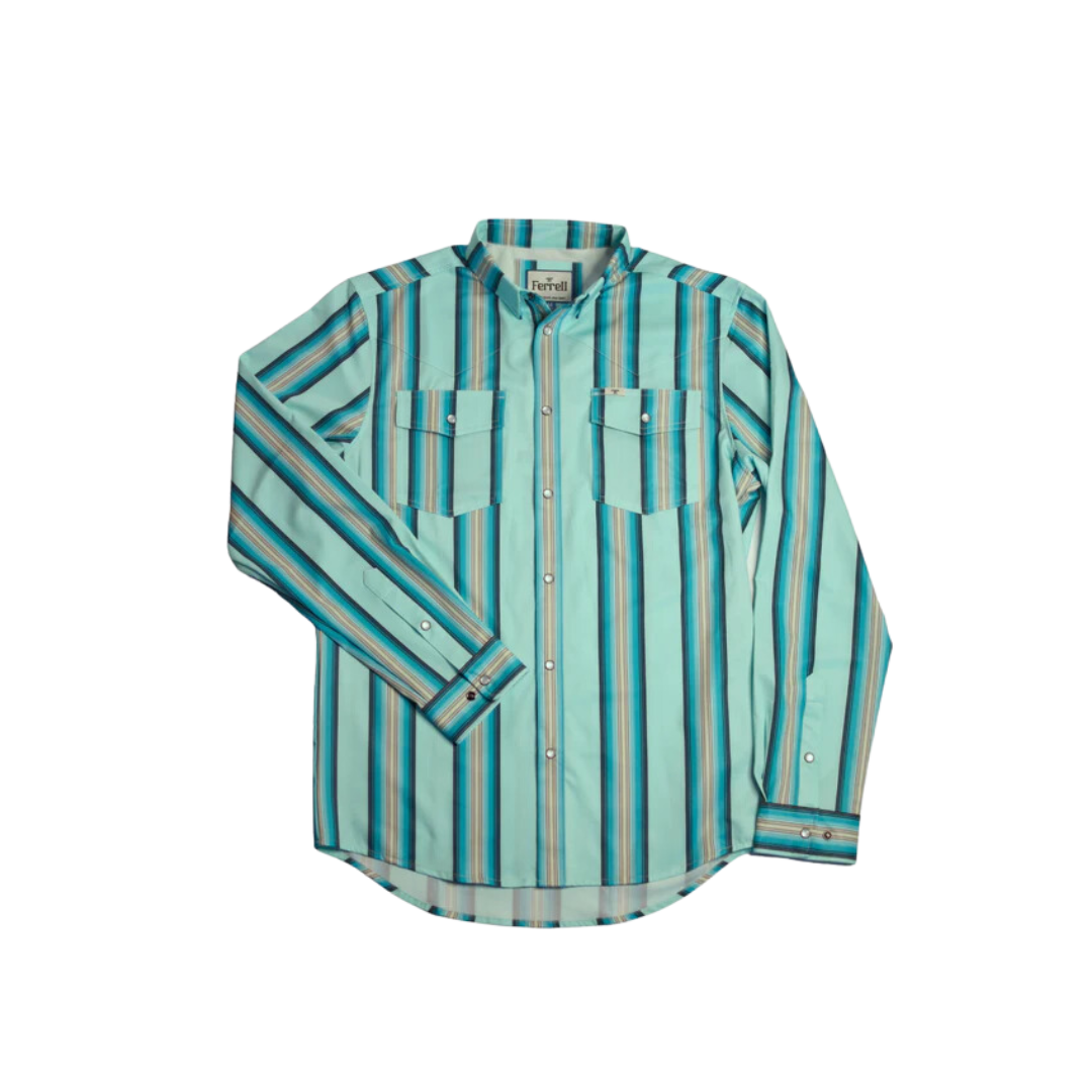 Ferrell Men's The Trip Long Sleeve Snap Shirt