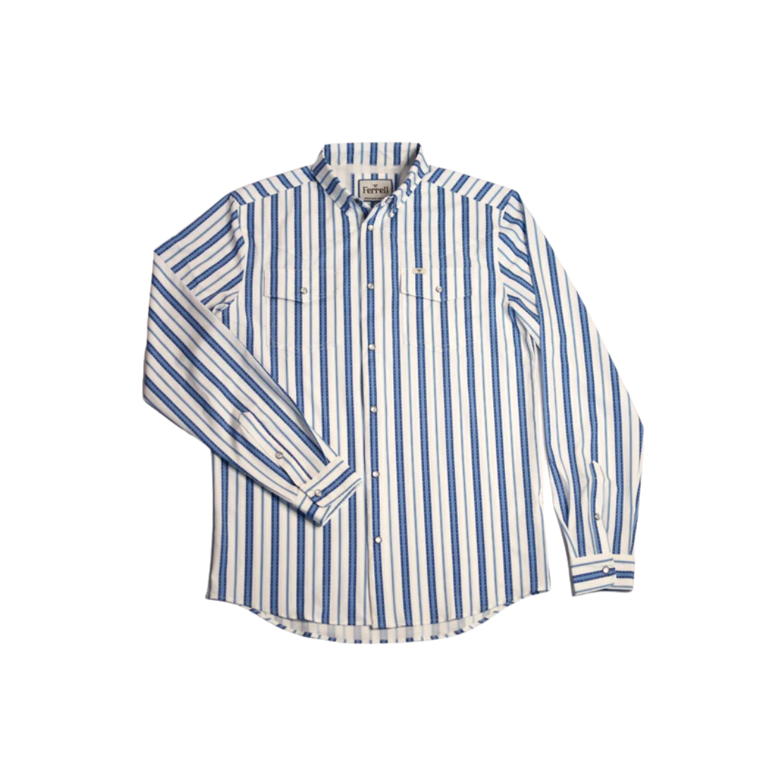 Ferrell Men's The Adam Long Sleeve Snap Shirt