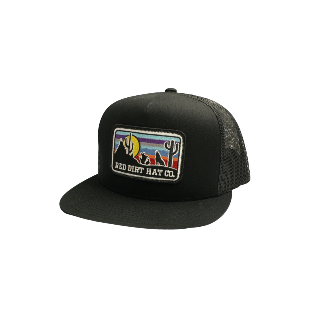 Red Dirt Men's Coyote Black Cap