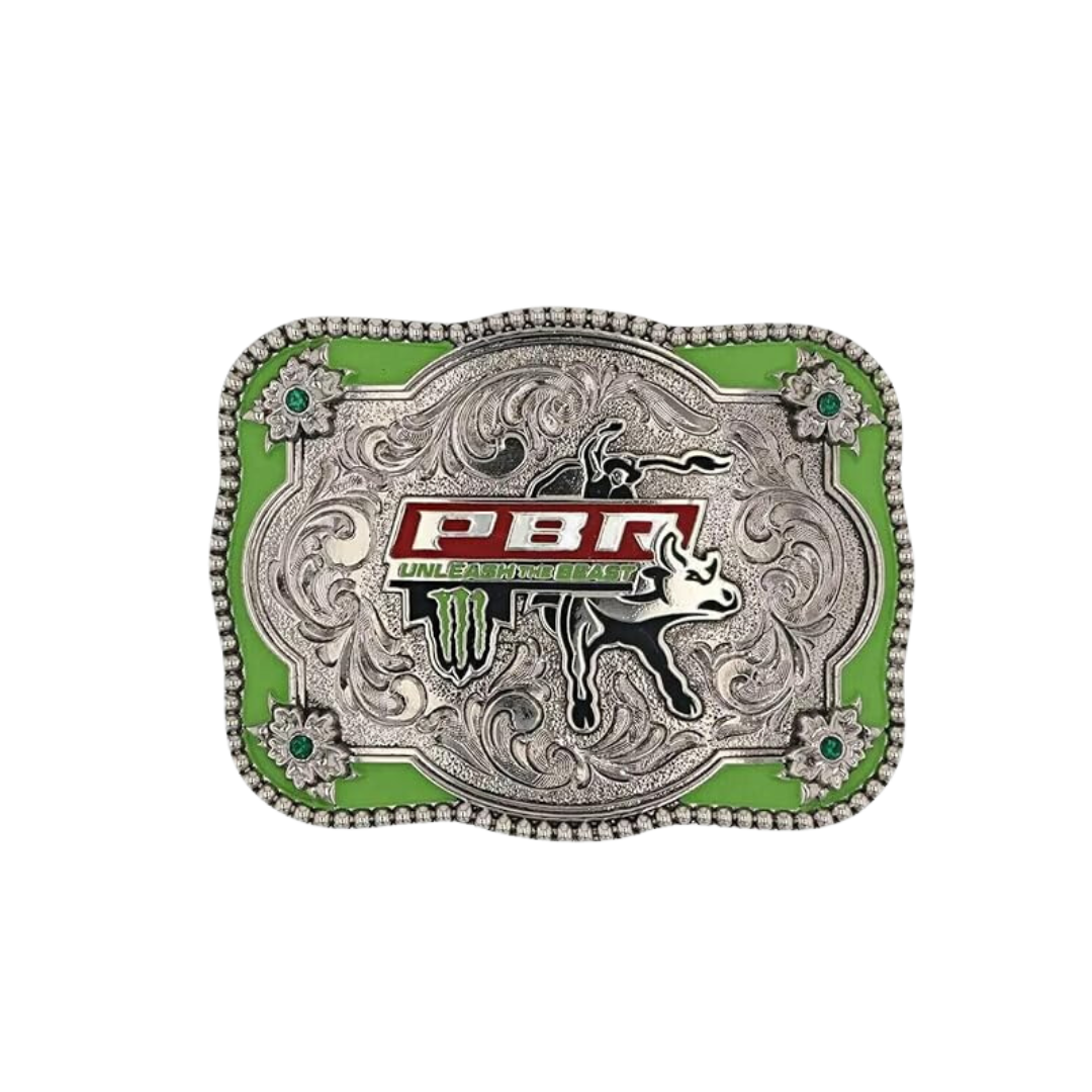 Montana Men's Silversmiths Unleash The Beast Pbr Attitude Buckle